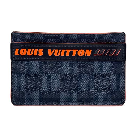 Louis Vuitton Cobalt Race Cardholder - Picture 1 of 11
